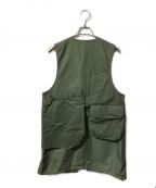 Engineered Garmentsエンジニアド ガーメンツ）の古着「Fishing Vest - PC Coated Cloth」｜オリーブ