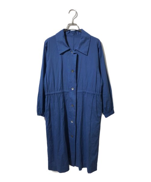 MARGARET HOWELL（マーガレットハウエル）MARGARET HOWELL (マーガレットハウエル) WASHED COTTONワンピース ブルー サイズ:Sの古着・服飾アイテム