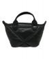 LONGCHAMP (ロンシャン) LE PLIAGE CUIR 2WAYバッグ ブラック：24800円