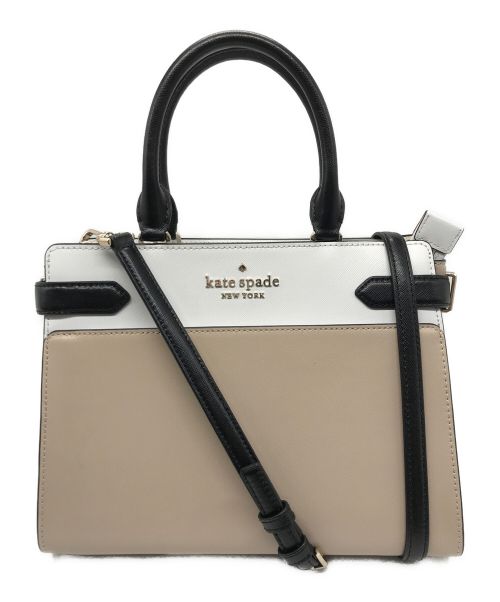 Kate Spade（ケイトスペード）Kate Spade (ケイトスペード) 2WAYバッグ グレーの古着・服飾アイテム