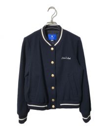 BLUE LABEL CRESTBRIDGE（ブルーレーベルクレストブリッジ）の古着「スペリオルダブルビーバー ブルゾン」｜ネイビー