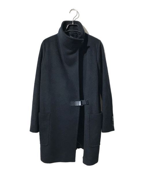 MaxMara（マックスマーラ）MaxMara (マックスマーラ) キャメルロッキングコート ネイビー サイズ:40の古着・服飾アイテム