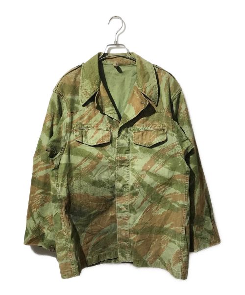 フランス軍（フランスグン）フランス軍 (フランスグン) リザートカモジャケット オリーブ サイズ:42の古着・服飾アイテム