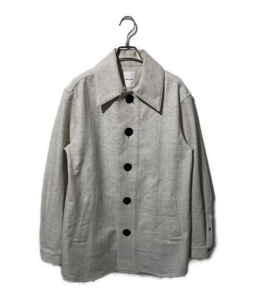 SUBLATIONS（サブレーションズ）SUBLATIONS (サブレーションズ) COTTON OVER SHIRT オフホワイト サイズ:1の古着・服飾アイテム