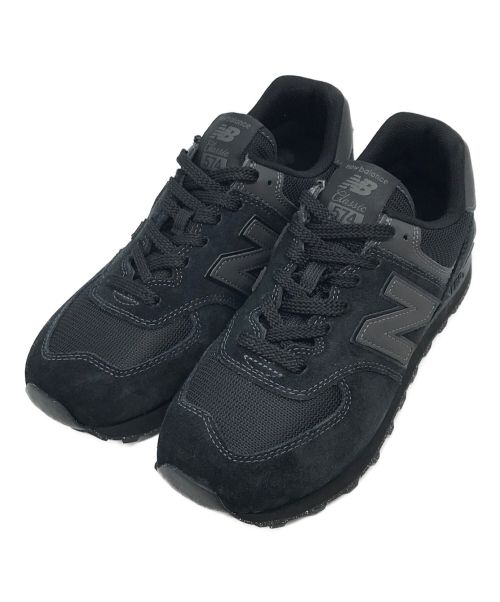 NEW BALANCE（ニューバランス）NEW BALANCE (ニューバランス) ML574 ブラック サイズ:26cmの古着・服飾アイテム