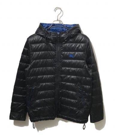 中古・古着通販】BURBERRY BLACK LABEL (バーバリーブラックレーベル) リバーシブルダウンジャケット ブルー×ブラック  サイズ:L｜ブランド・古着通販 トレファク公式【TREFAC FASHION】スマホサイト