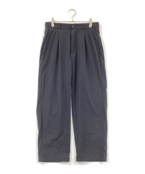 STEVEN ALAN（スティーブンアラン）STEVEN ALAN (スティーブンアラン) NYLN/OX SUPER BAGGY TAPERED PANTS ブラック サイズ:Sの古着・服飾アイテム