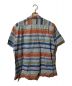 Engineered Garments (エンジニアド ガーメンツ) HORIZONTAL MULTI STRIPEシャツ ブルー サイズ:L：6000円