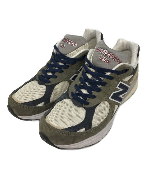 NEW BALANCE（ニューバランス）NEW BALANCE (ニューバランス) M990TO3 オリーブ サイズ:US9/UK8.5/EUR42.5の古着・服飾アイテム