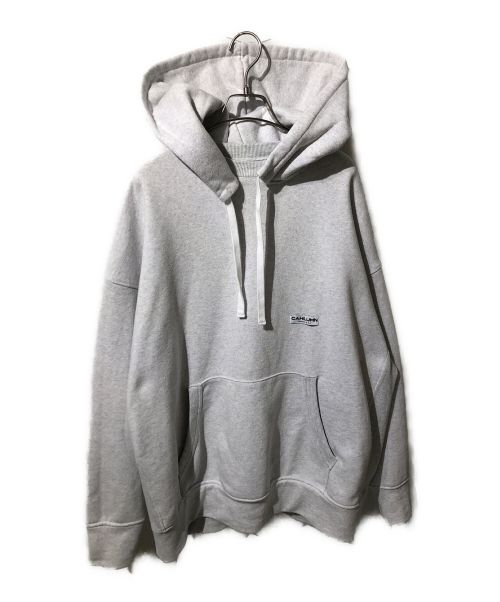 CAHLUMN（カウラム）CAHLUMN (カウラム) Heavy Weight Sweat After Hoodie ライトグレー サイズ:XXLの古着・服飾アイテム