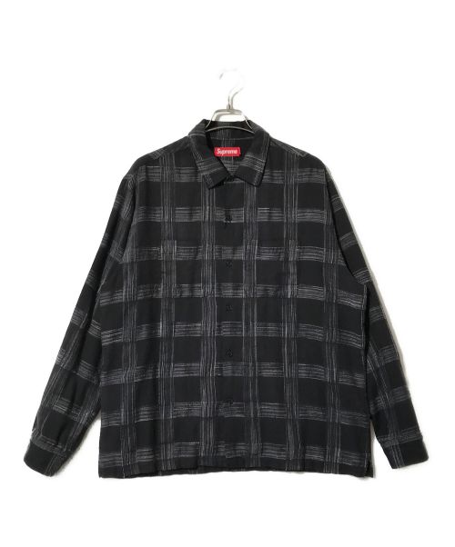 SUPREME（シュプリーム）SUPREME (シュプリーム) Woven Plaid Shirt ブラック サイズ:Lの古着・服飾アイテム