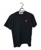 PLAY COMME des GARCONSプレイ コムデギャルソン）の古着「アイコンプリントTシャツ」｜ブラック