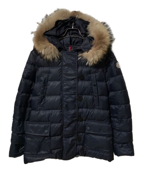 MONCLER（モンクレール）MONCLER (モンクレール) MESSダウンジャケット ネイビーの古着・服飾アイテム