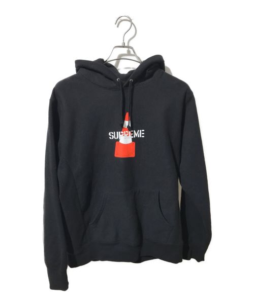 SUPREME（シュプリーム）SUPREME (シュプリーム) CONE HOODED SWEATSHIRT ブラック サイズ:Mの古着・服飾アイテム