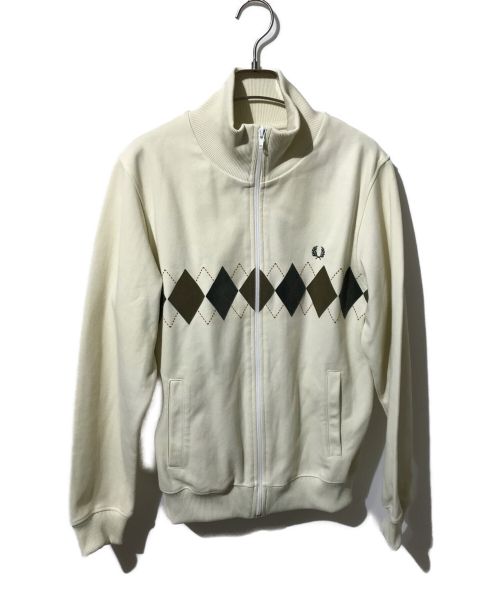 FRED PERRY（フレッドペリー）FRED PERRY (フレッドペリー) トラックジャケット ホワイト サイズ:Sの古着・服飾アイテム