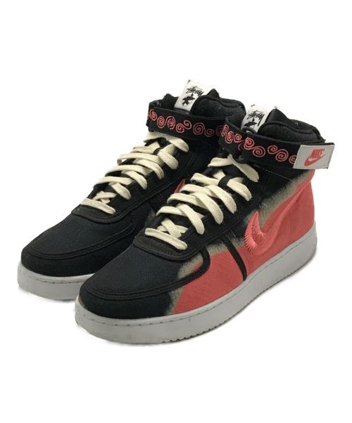 NIKE（ナイキ）NIKE (ナイキ) NOMA t.d. (ノーマティーディー) stussy (ステューシー) スニーカー ブラック×ピンク サイズ:US9.5/UK8.5/EUR43の古着・服飾アイテム