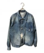 MARKAマーカ）の古着「TYPE1 DENIM JACKET ORGANIC COTTON 12oz DENIM」｜インディゴ