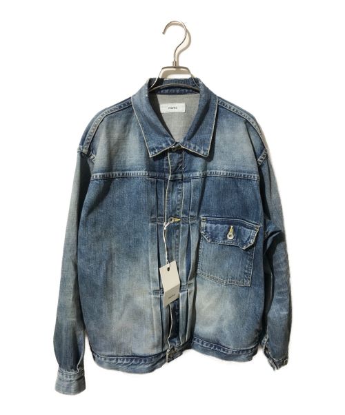 MARKA（マーカ）MARKA (マーカ) TYPE1 DENIM JACKET ORGANIC COTTON 12oz DENIM インディゴ サイズ:2の古着・服飾アイテム