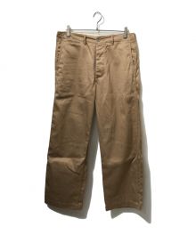 BUZZ RICKSON'S（バズリクソンズ）の古着「EARLY MILITARY CHINOS」｜ベージュ