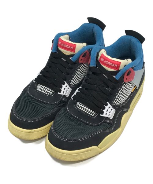 NIKE（ナイキ）NIKE (ナイキ) UNION (ユニオン) AIR JORDAN 4 RETRO SP ブラック サイズ:27.5㎝の古着・服飾アイテム