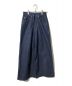 JOHN LAWRENCE SULLIVAN (ジョンローレンスサリバン) rigid denim wide pants/JLSW-01-L/デニムパンツ インディゴ サイズ:Ｌ：12000円