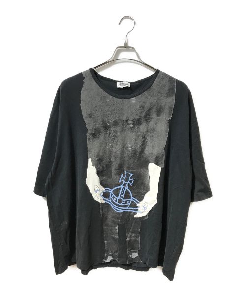 Vivienne Westwood man（ヴィヴィアン ウェストウッド マン）Vivienne Westwood man (ヴィヴィアン ウェストウッド マン) プリントTシャツ ブラック サイズ:Freeの古着・服飾アイテム