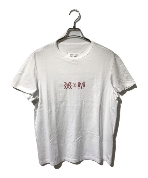 Maison Margiela（メゾンマルジェラ）Maison Margiela (メゾンマルジェラ) MM CROCHET TEE/S50GC0647 ホワイト サイズ:44 未使用品の古着・服飾アイテム