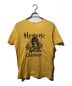 Hysteric Glamour（ヒステリックグラマー）の古着「ヒスガール柄 tシャツ」｜イエロー