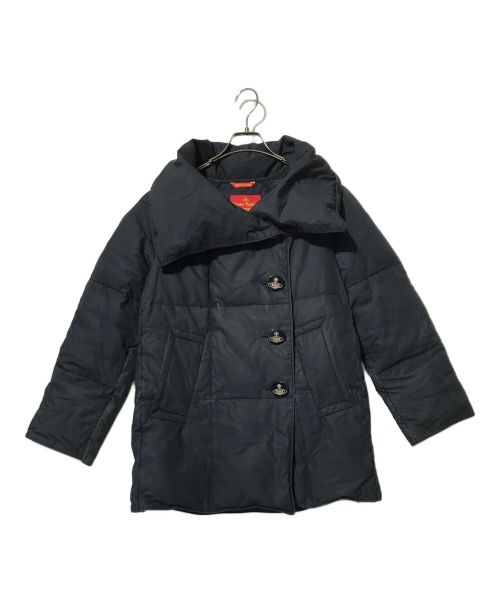 Vivienne Westwood RED LABEL（ヴィヴィアンウエストウッドレッドレーベル）Vivienne Westwood RED LABEL (ヴィヴィアンウエストウッドレッドレーベル) ダウンジャケット ネイビー サイズ:2の古着・服飾アイテム