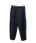 Needles (ニードルズ) DC SHOES (ディーシーシューズ) Track Pant - Poly Ripstop ブラック×パープル サイズ:Ｍ：20000円