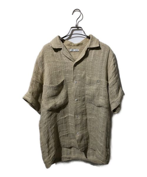 CMMN SWDN（コモンスウェーデン）CMMN SWDN (コモンスウェーデン) DEXTER SHORT SLEEVE SHIRT/8316-343-0333 アイボリー サイズ:46の古着・服飾アイテム