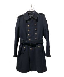 BURBERRY BLACK LABEL（バーバリーブラックレーベル）の古着「ナポレオンコート」｜ネイビー