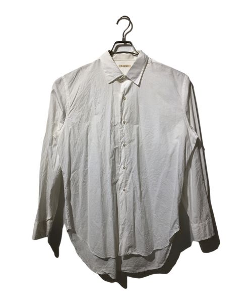 HEUGN（ユーゲン）HEUGN (ユーゲン) レギュラーカラーシャツ/ ALAN WHITE SHIRT/SHIRT 019 ホワイト サイズ:3の古着・服飾アイテム