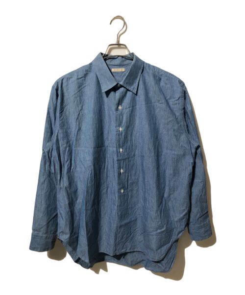 HEUGN（ユーゲン）HEUGN (ユーゲン) ダンガリーシャツ/SHIRT 027 ブルー サイズ:5の古着・服飾アイテム