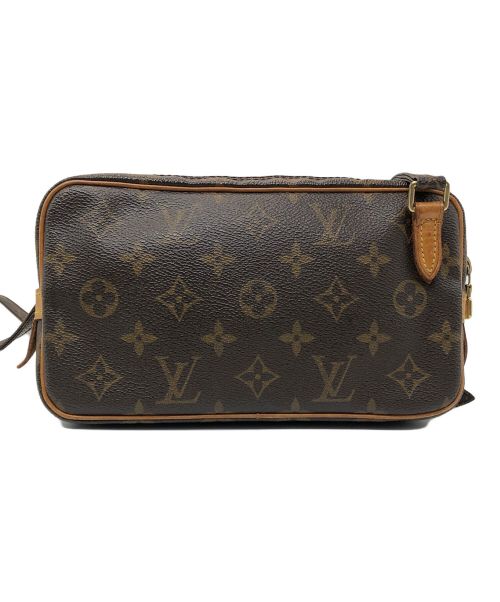 LOUIS VUITTON（ルイ ヴィトン）LOUIS VUITTON (ルイ ヴィトン) モノグラム　マルリーバンドリエール ブラウンの古着・服飾アイテム