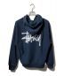 stussy (ステューシー) BASIC STUSSY ZIP HOOD/1974870/ジップパーカー ネイビー サイズ:M：17000円