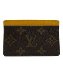 LOUIS VUITTON（ルイ ヴィトン）の古着「ポルト カルト・サーンプル ミモザ」｜イエロー×ブラウン