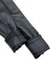 中古・古着 Schott (ショット) レザーウエスタンジャケット ブラック サイズ:M：20000円
