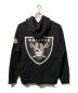 Supreme (シュプリーム) NFL (エヌエフエル) Raiders 47 Hooded Sweatshirt ブラック サイズ:XL：15000円