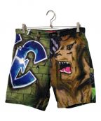 SUPREMEシュプリーム）の古着「18SS Lion's Den Painter Shorts」｜グリーン