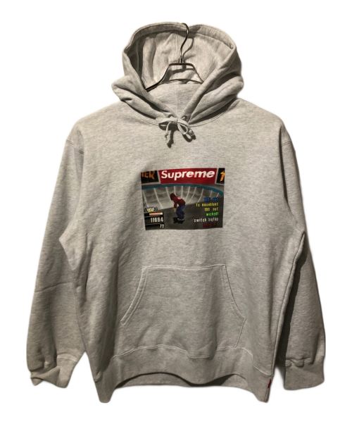 SUPREME（シュプリーム）Supreme (シュプリーム) THRASHER (スラッシャー) Skate and Destroy Hooded グレー サイズ:Lの古着・服飾アイテム