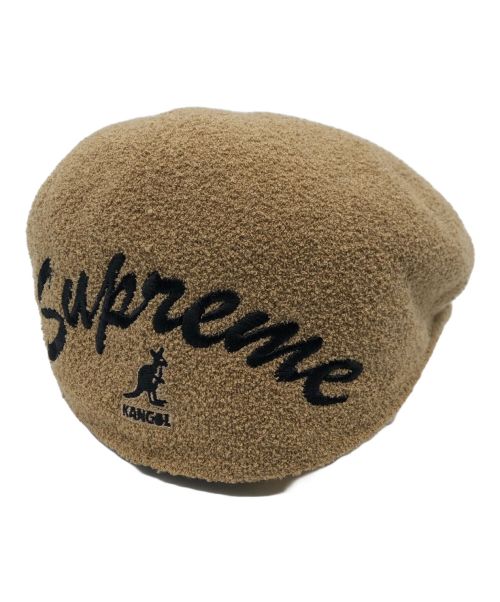 KANGOL（カンゴール）KANGOL (カンゴール) Supreme (シュプリーム) コラボハンチング ブラウンの古着・服飾アイテム