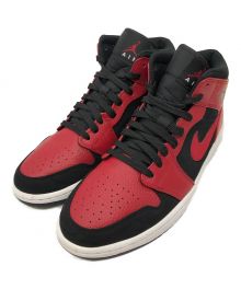 NIKE（ナイキ）の古着「Air Jordan 1 Mid "Reverse Bred"」｜レッド