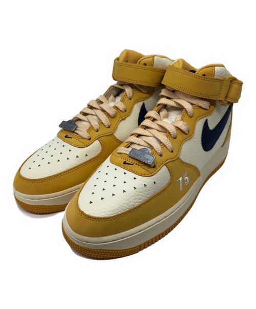 NIKE（ナイキ）NIKE (ナイキ) AIR FORCE 1 MID PARIS イエロー サイズ:US10/UK9/EUR44の古着・服飾アイテム