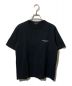 COMME des GARCONS HOMME（コムデギャルソン オム）の古着「綿天竺 製品プリント S/S T-SHIRT/HK-T009」｜ブラック