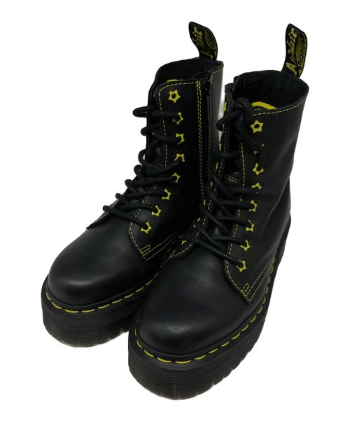 Dr.Martens（ドクターマーチン）Dr.Martens (ドクターマーチン) JADON Ⅱ STAR 8ホールブーツ ブラック サイズ:UK4/EU37/US6の古着・服飾アイテム