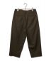 STEVEN ALAN (スティーブンアラン) 2PLEATED PANTS ブラウン サイズ:S：5000円