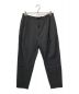 H BEAUTY&YOUTH（エイチ ビューティアンドユース）の古着「H＞TUCK TAPERED PANTS」｜グレー