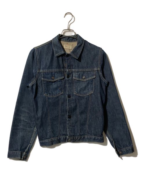 madewell（メイドウェル）madewell (メイドウェル) 3rdタイプトラッカーダメージデニムジャケット インディゴ サイズ:表記無しの古着・服飾アイテム