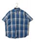 DAIWA PIER39（ダイワ ピア39）の古着「TECH BD FLANNEL PLAIDS S/S」｜ブルー